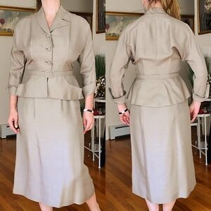 Vintage 1940's/1950's three-piece skirt set - Alper Schwartz